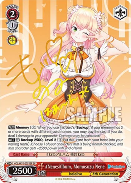 #NenesAlbum, Momosuzu Nene (SP), hololive production HOL/W91-E091SP SP