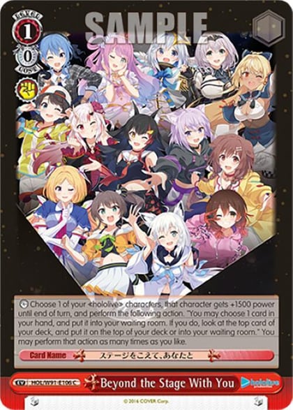 Beyond the Stage With You, hololive production HOL/W91-E106 C