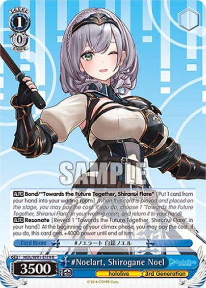#Noelart, Shirogane Noel, hololive production HOL/W91-E119 R