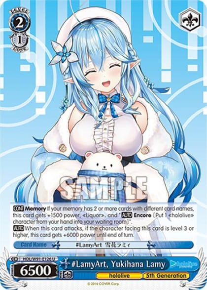 #LamyArt, Yukihana Lamy, hololive production HOL/W91-E126 U