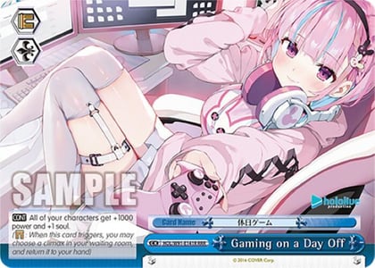 Gaming on a Day Off (RRR), hololive production HOL/W91-E141R RRR