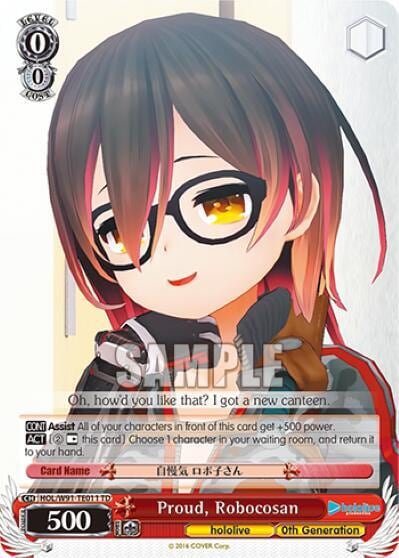 Proud, Robocosan, hololive production HOL/W91-TE011 TD