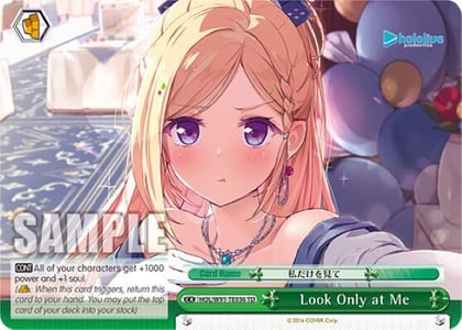 Look Only at Me, hololive production HOL/W91-TE036 TD
