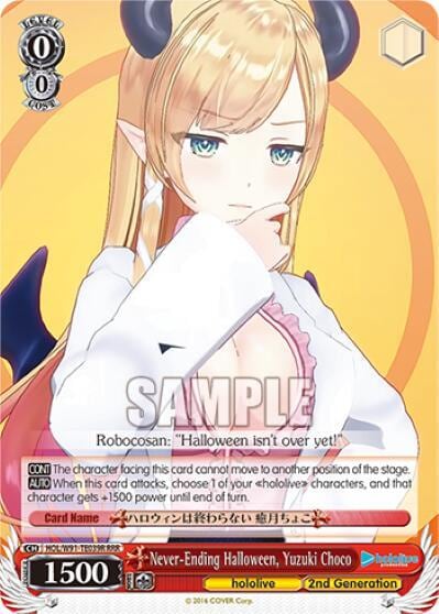 Never-Ending Halloween, Yuzuki Choco (RRR), hololive production HOL/W91-TE039R RRR