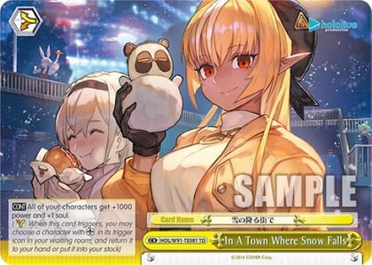 In A Town Where Snow Falls, hololive production HOL/W91-TE081 TD