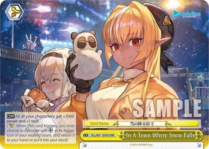 In A Town Where Snow Falls (RRR), hololive production HOL/W91-TE081R RRR