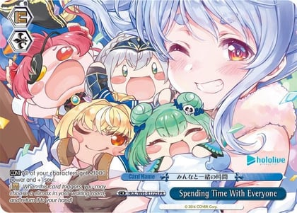 Spending Time With Everyone (PR Foil), hololive production HOL/W91-E172S PR