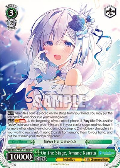 On the Stage, Amane Kanata, hololive production HOL/W91-TE108 TD