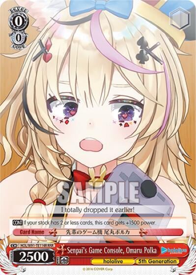 Senpai's Game Console, Omaru Polka (RRR), hololive production HOL/W91-TE114R RRR