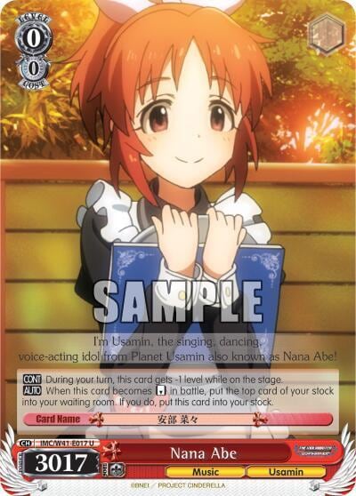 Nana Abe, The iDOLM@STER Cinderella Girls IMC/W41-E017 U