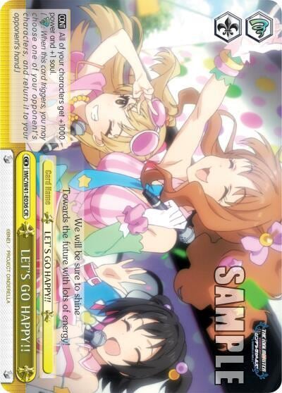 LET'S GO HAPPY!!, The iDOLM@STER Cinderella Girls IMC/W41-E036 CR