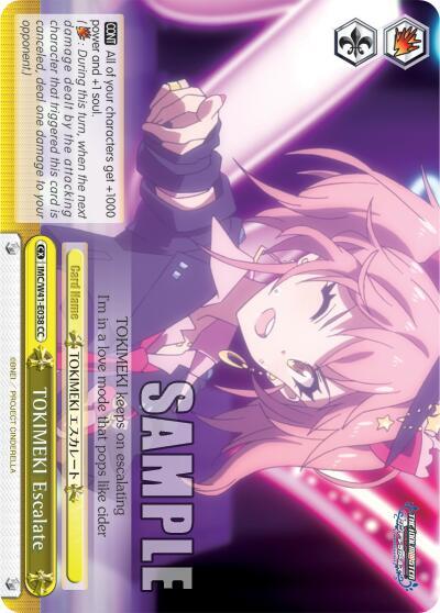 TOKIMEKI Escalate, The iDOLM@STER Cinderella Girls IMC/W41-E038 CC