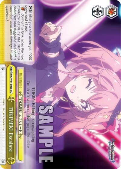 TOKIMEKI Escalate, The iDOLM@STER Cinderella Girls IMC/W41-E038 CC