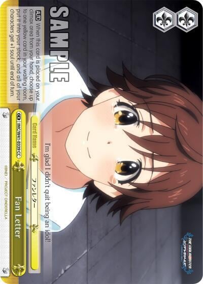Fan Letter, The iDOLM@STER Cinderella Girls IMC/W41-E039 CC