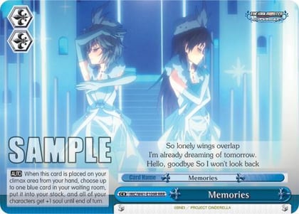 Memories (RRR), The iDOLM@STER Cinderella Girls IMC/W41-E109R RRR