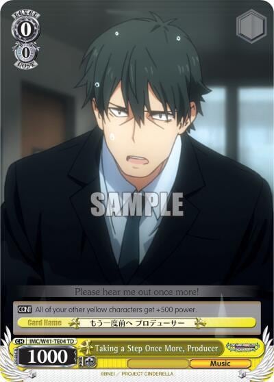 Taking a Step Once More, Producer, The iDOLM@STER Cinderella Girls IMC/W41-TE04 TD