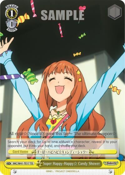 Super Happy-Happy Candy Shower, The iDOLM@STER Cinderella Girls IMC/W41-TE17 TD