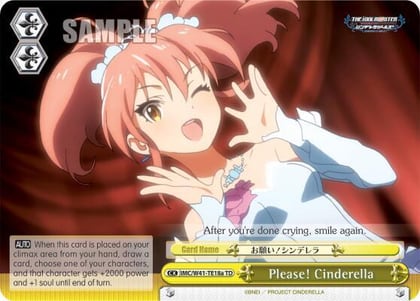 Please! Cinderella (Yellow) (A), The iDOLM@STER Cinderella Girls IMC/W41-TE18a TD