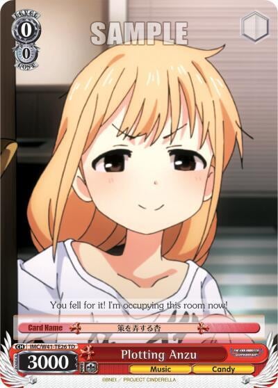 Plotting Anzu, The iDOLM@STER Cinderella Girls IMC/W41-TE26 TD