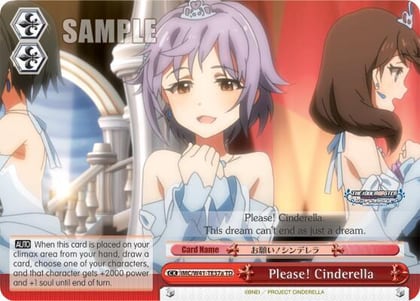 Please! Cinderella (Red) (A), The iDOLM@STER Cinderella Girls IMC/W41-TE37a TD