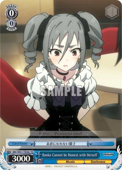 Ranko Cannot be Honest with Herself (C), The iDOLM@STER Cinderella Girls IMC/W41-TE44c TD