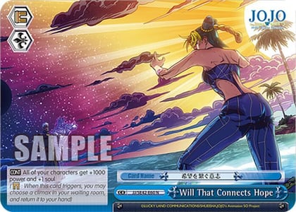 Will That Connects Hope, JoJo's Bizarre Adventure: Stone Ocean Premium Booster JJ/SE42-E60 N