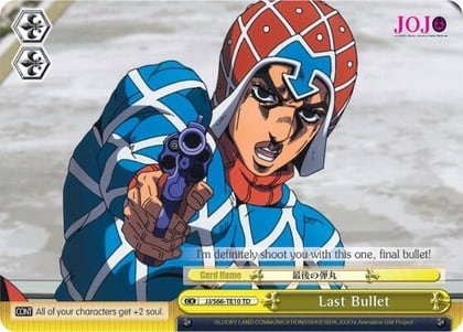 Last Bullet, JoJo's Bizarre Adventure: Golden Wind JJ/S66-TE10 TD