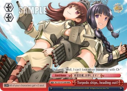 Torpedo ships, heading out! (RRR), KanColle KC/S25-E126R RRR
