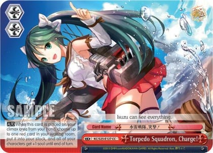 Torpedo Squadron, Charge!, KanColle KC/S25-E127 CC