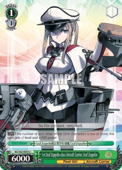 1st Graf Zeppelin-class Aircraft Carrier, Graf Zeppelin, KanColle: Arrival! Reinforcement Fleets from Europe! KC/S42-E053 C