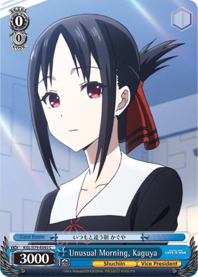 Unusual Morning, Kaguya, Kaguya-sama: Love is War KGL/S79-E092 C