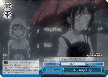 A Rainy Day (RRR), Kaguya-sama: Love is War KGL/S79-E099R RRR