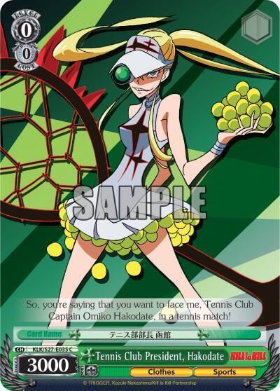 Tennis Club President, Hakodate, KILL la KILL KLK/S27-E035 C