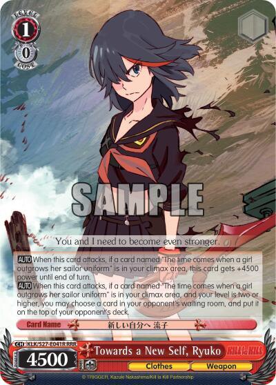 Towards a New Self, Ryuko (RRR), KILL la KILL KLK/S27-E041R RRR