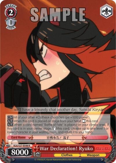 War Declaration! Ryuko, KILL la KILL KLK/S27-E048 R