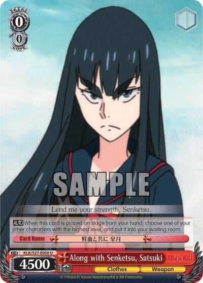 Along with Senketsu, Satsuki, KILL la KILL KLK/S27-E050 U