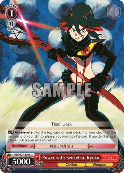 Power with Senketsu, Ryuko, KILL la KILL KLK/S27-E061 C