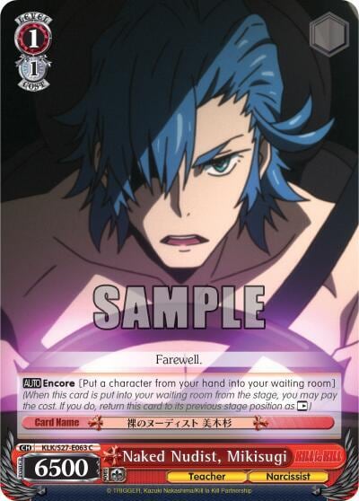 Naked Nudist, Mikisugi, KILL la KILL KLK/S27-E063 C