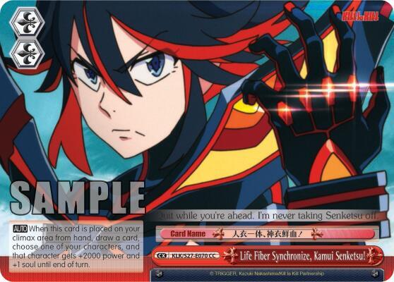 Life Fiber Synchronize, Kamui Senketsu!, KILL la KILL KLK/S27-E070 CC
