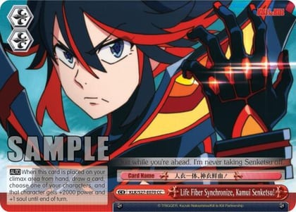 Life Fiber Synchronize, Kamui Senketsu!, KILL la KILL KLK/S27-E070 CC