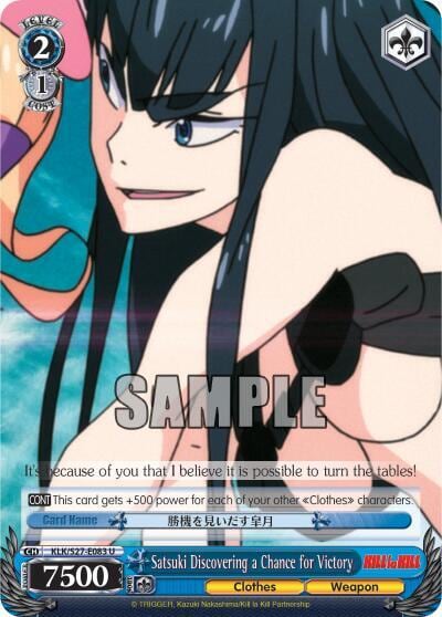 Satsuki Discovering a Chance for Victory, KILL la KILL KLK/S27-E083 U