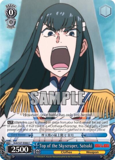 Top of the Skyscraper, Satsuki, KILL la KILL KLK/S27-E086 C