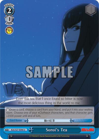 Soroi's Tea, KILL la KILL KLK/S27-E096 U