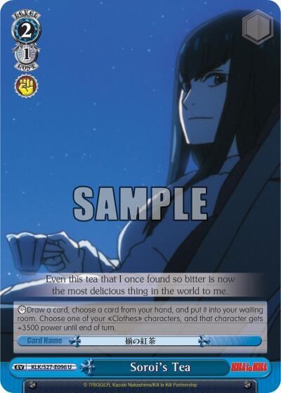 Soroi's Tea, KILL la KILL KLK/S27-E096 U