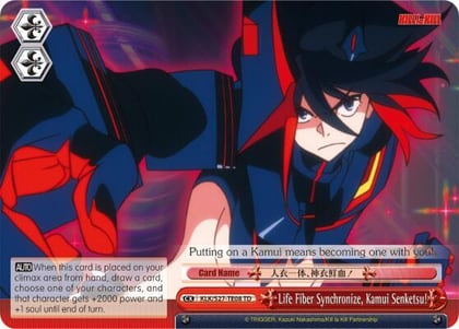 Life Fiber Synchronize, Kamui Senketsu! (TD), KILL la KILL KLK/S27-TE08 TD