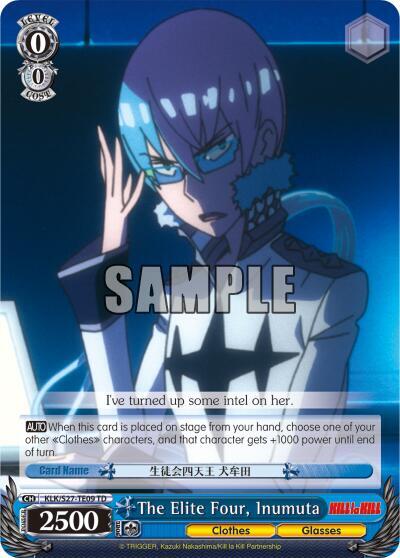 The Elite Four, Inumuta (TD), KILL la KILL KLK/S27-TE09 TD