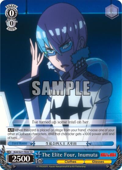 The Elite Four, Inumuta (TD), KILL la KILL KLK/S27-TE09 TD