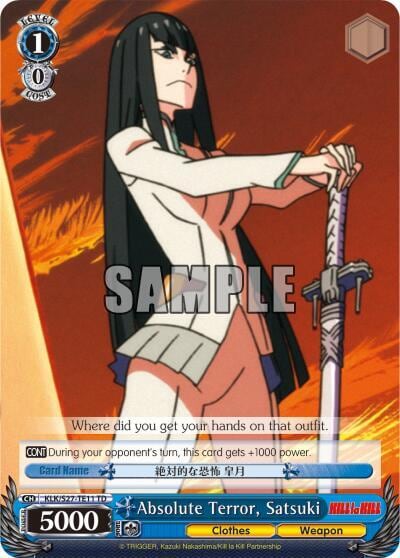 Absolute Terror, Satsuki (TD), KILL la KILL KLK/S27-TE11 TD
