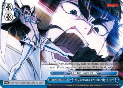 My actions are utterly pure! (TD), KILL la KILL KLK/S27-TE14 TD