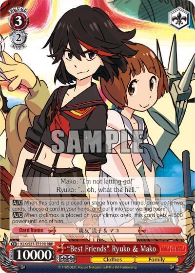 "Best Friends" Ryuko & Mako (RRR), KILL la KILL KLK/S27-TE19R RRR